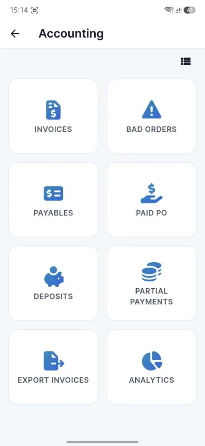 Appyfic ERP accounting module