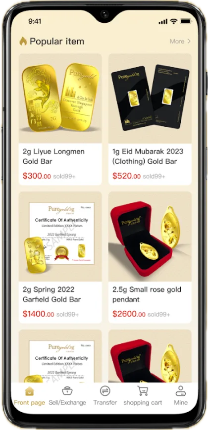 GoldPay screenshot 2