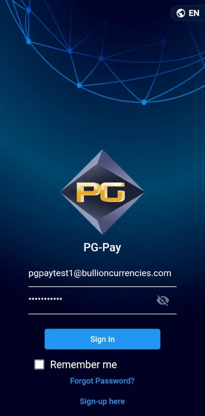 PGPay screenshot 1